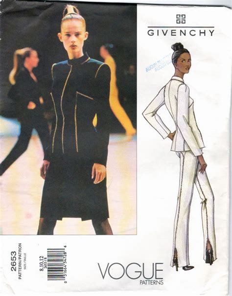 givenchy vintage sewing patterns|Givenchy by mcqueen.